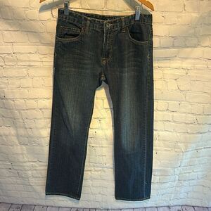 Lucky Brand Billy Straight Jeans | Boys Size 16 | Classic Dark Wash Denim